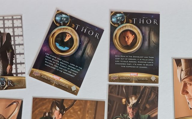 Upper Deck Marvel Thor Movie Loki Cards