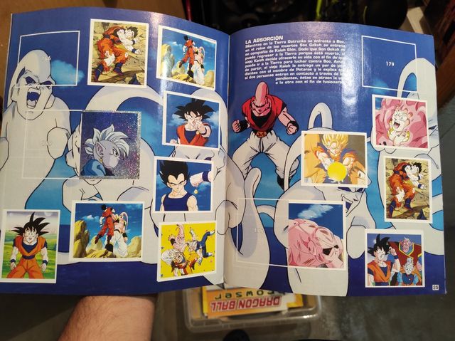 Cromos coleción Dragon Ball Z 4