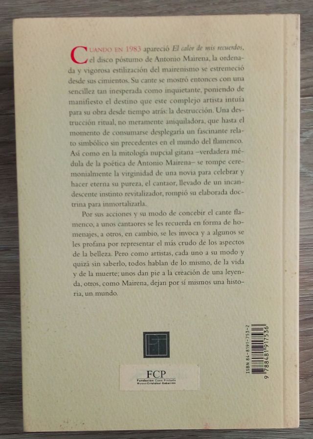 Lote 3 libros de Antonio Mairena.