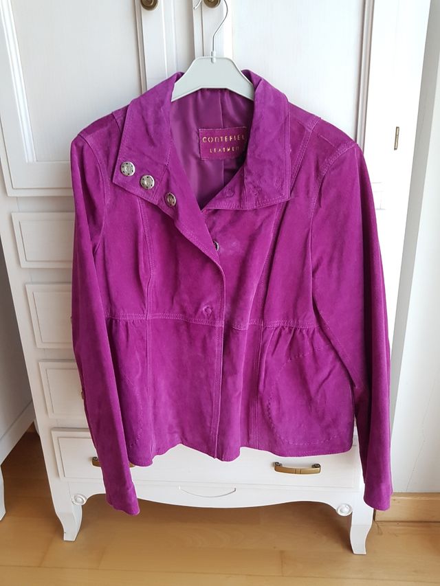 Cazadora de ante de chica talla L,a estrenar