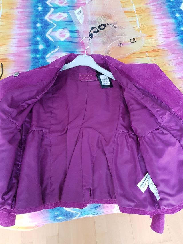 Cazadora de ante de chica talla L,a estrenar