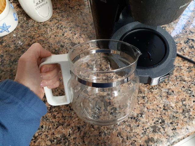 Cafetera marca Braun.