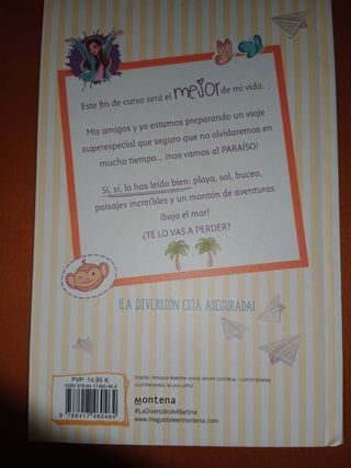 La diversión de Martina.fin de curso en el paraíso