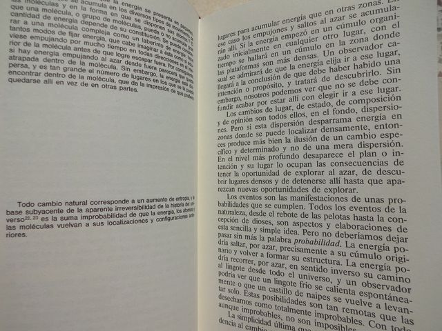 Libro Novela con titulo La Creación P. W. Atkins