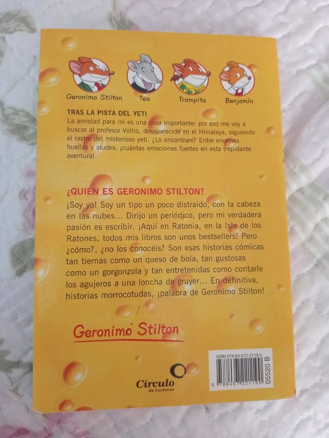libro Gerónimo stilton