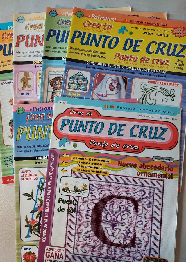 Fasciculos punto de cruz