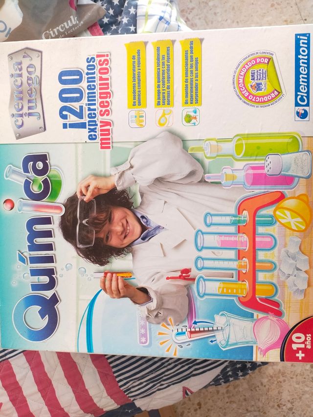 Kit juego de química