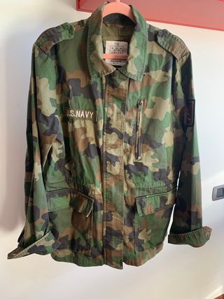 Chaqueta militar de Pull & Bear