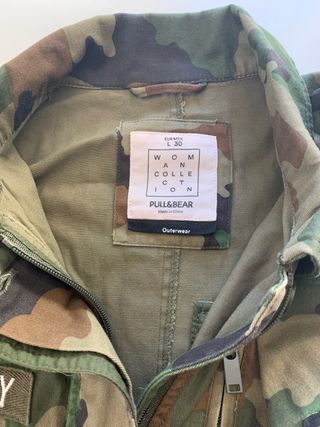Chaqueta militar de Pull & Bear