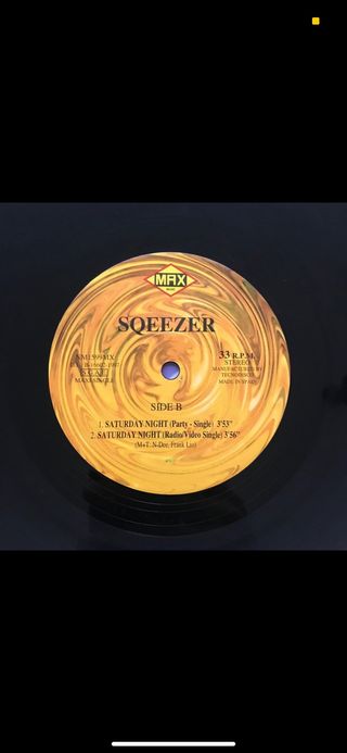 VINILO SQEEZER 1997 EDICIÓN ESPAÑOLA!!