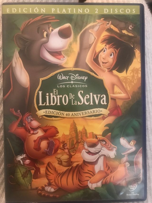 El libro de la selva Edición Platino 2 DVD