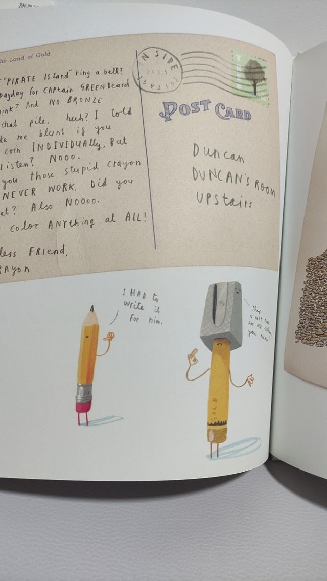 The day the crayons came home