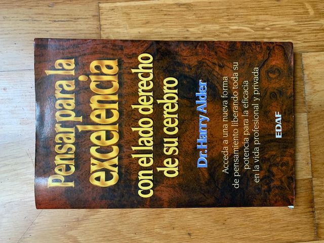 Libro pensar para la excelencia
