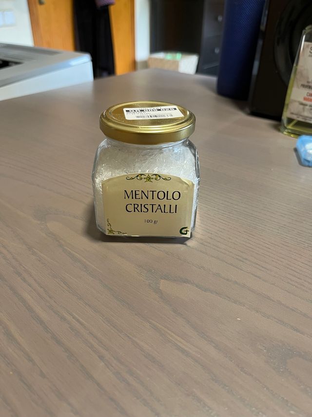 Mentol en cristales puro 100 gr. Incenso