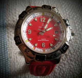 Reloj de pulsera Calypso. Rojo. 