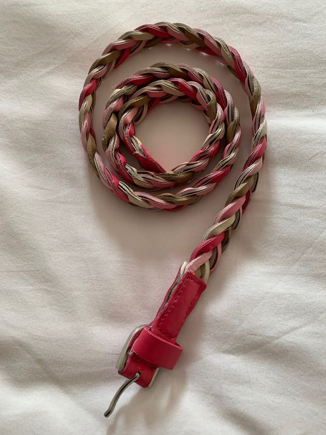 Cinturón trenzado del Corte Inglés