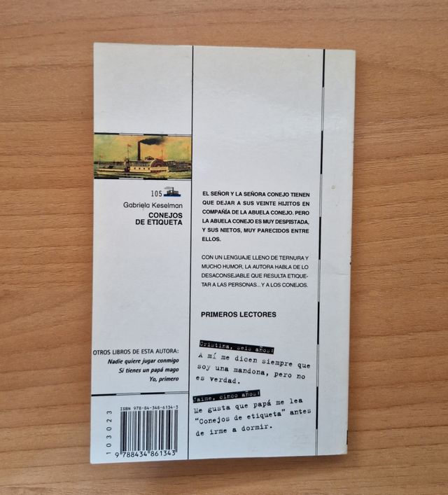 Libro "Conejos de Etiqueta"