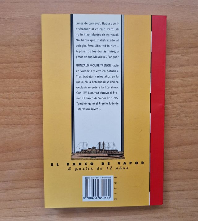 Libro "Lili, Libertad"