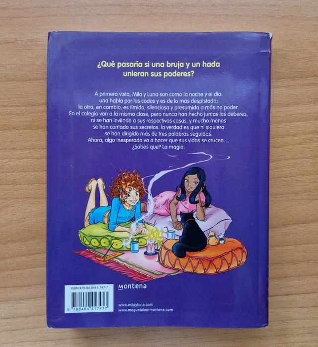 Libro "Mila & Luna, ¿bruja o hada?"