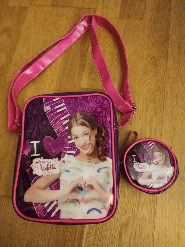 Bolso y monedero Violetta