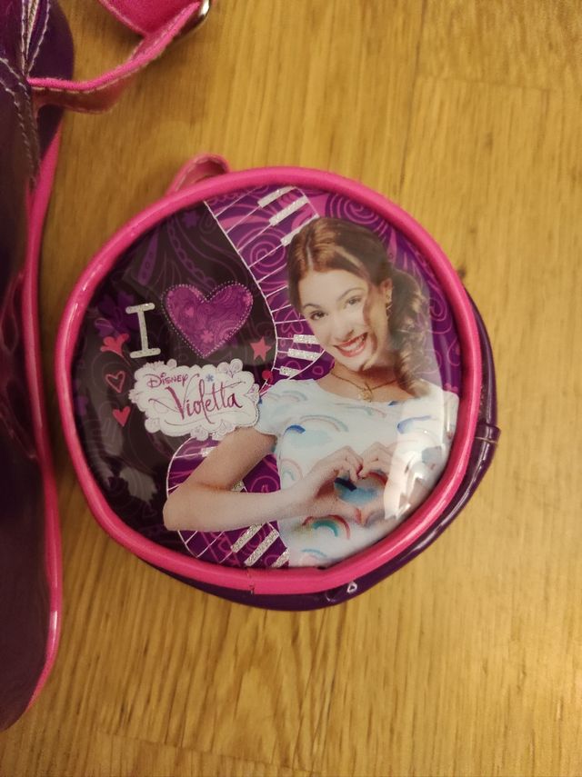Bolso y monedero Violetta