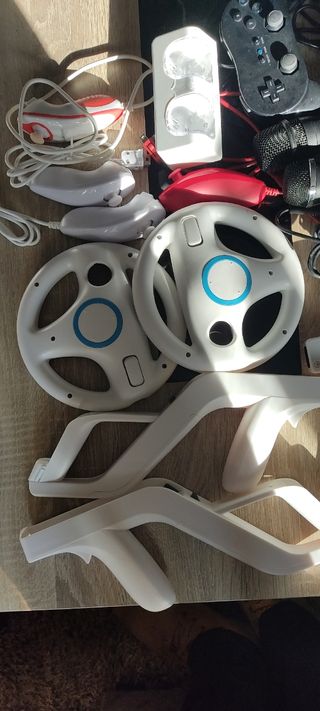 wii completa, accesorios y juegos 
