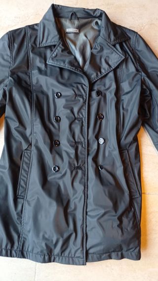 Gabardina impermeable CyA corte tipo Barbour