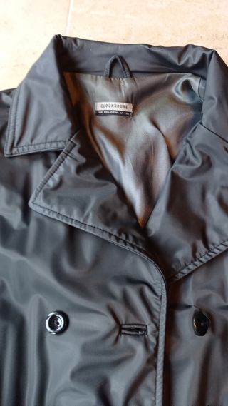 Gabardina impermeable CyA corte tipo Barbour