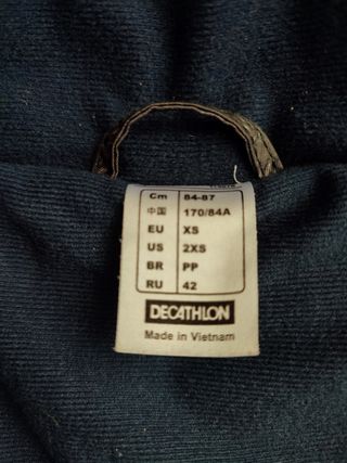 Abrigo anorak Decathlon