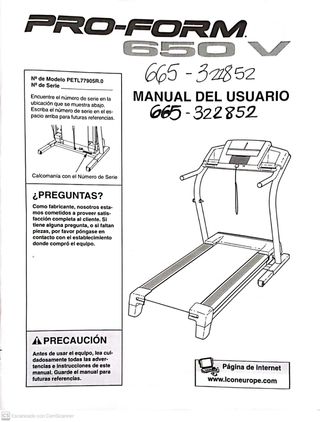 Cinta de correr profesional PRO-FORM