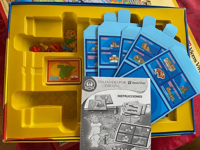 Juego de mesa Viajando por España
