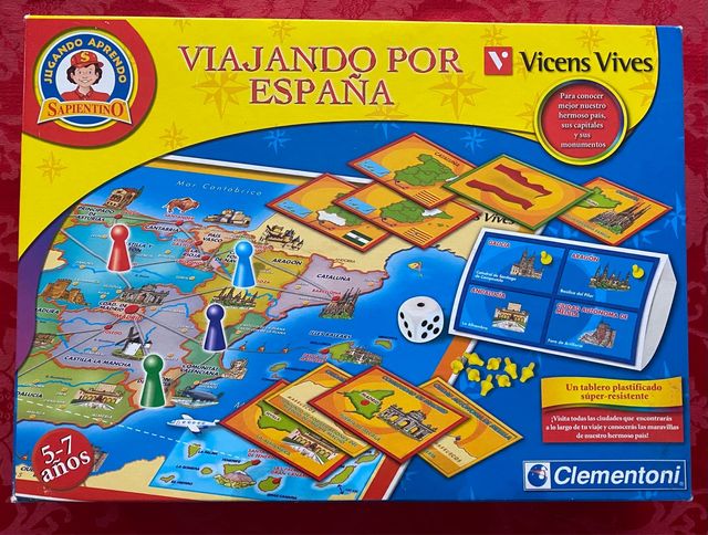 Juego de mesa Viajando por España
