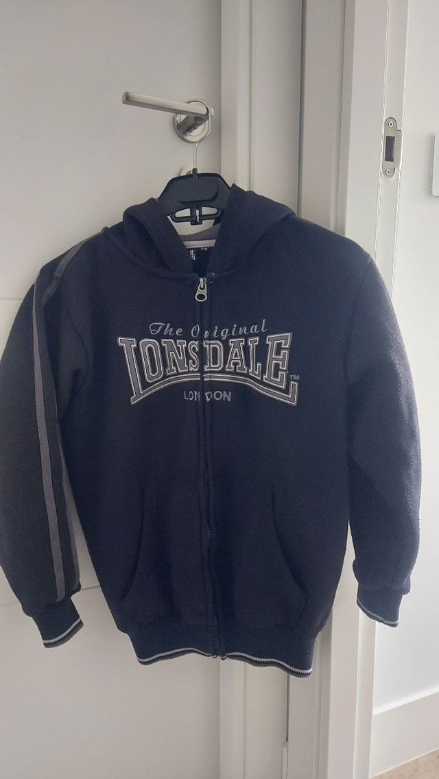 sudadera chaqueta con cremallera niño