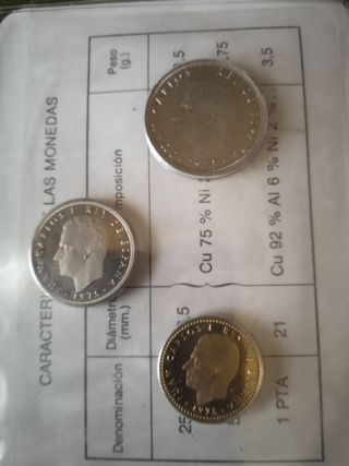 cartera de pruebas numismática  estrella 77.......