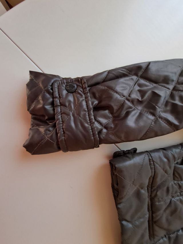 Cazadora acolchada caqui de Green Coast