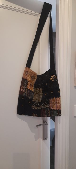 Bolso de terciopelo