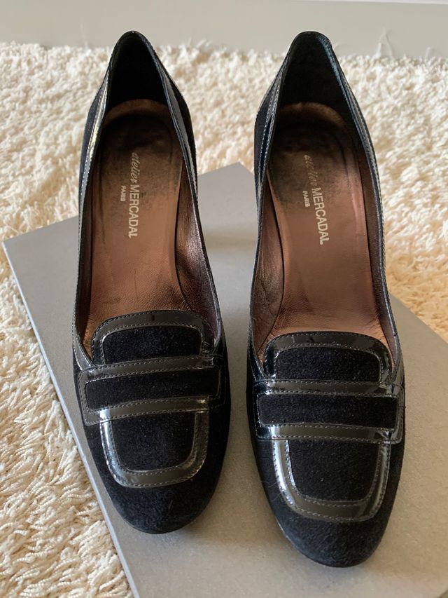 Zapato salón tacón Atelier Mercadal Vintage