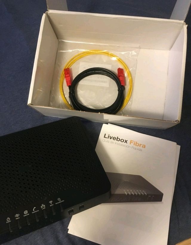 Router Livebox Fibra optica