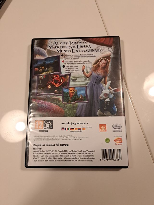 ALICIA EN EL PAIS DE LAS MARAVILLAS PC