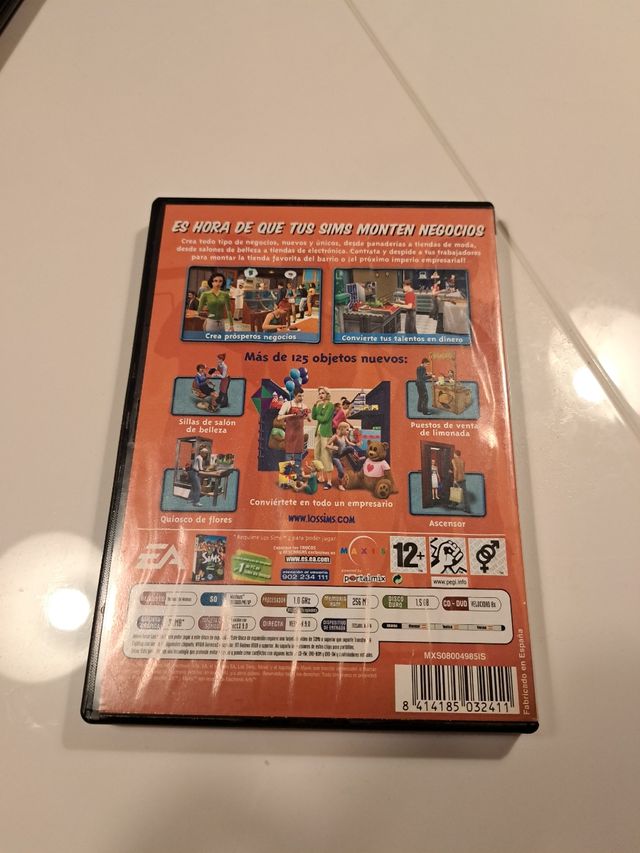 LOS SIMS 2 ABREN NEGOCIOS PC
