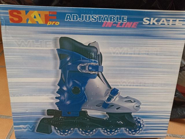 Patines en línea de ruedas adaptables 28-31.