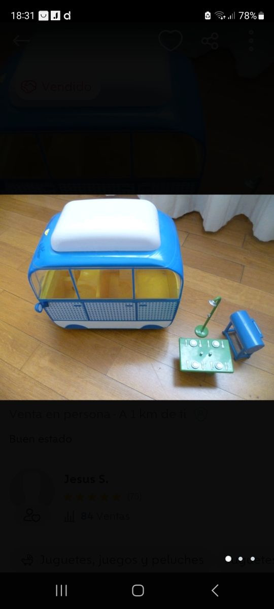 Autocarabana peppa pig