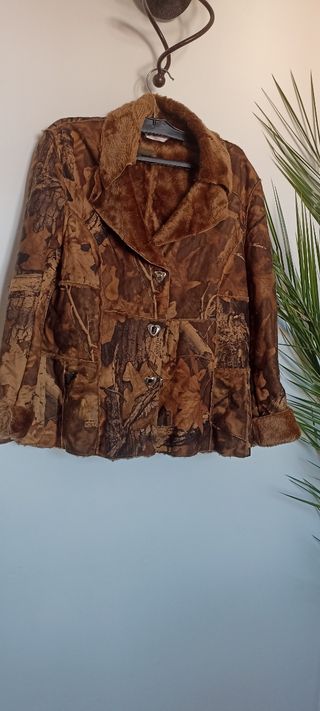 Chaqueta piel sintética 