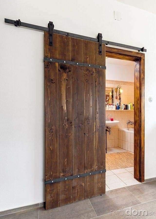 Puerta Granero con Espejo