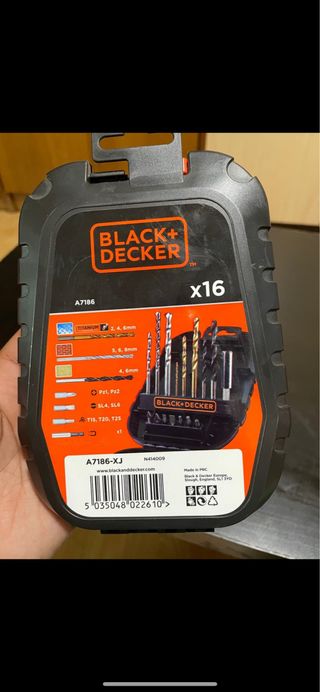 Brocas para taladro juego de 16
