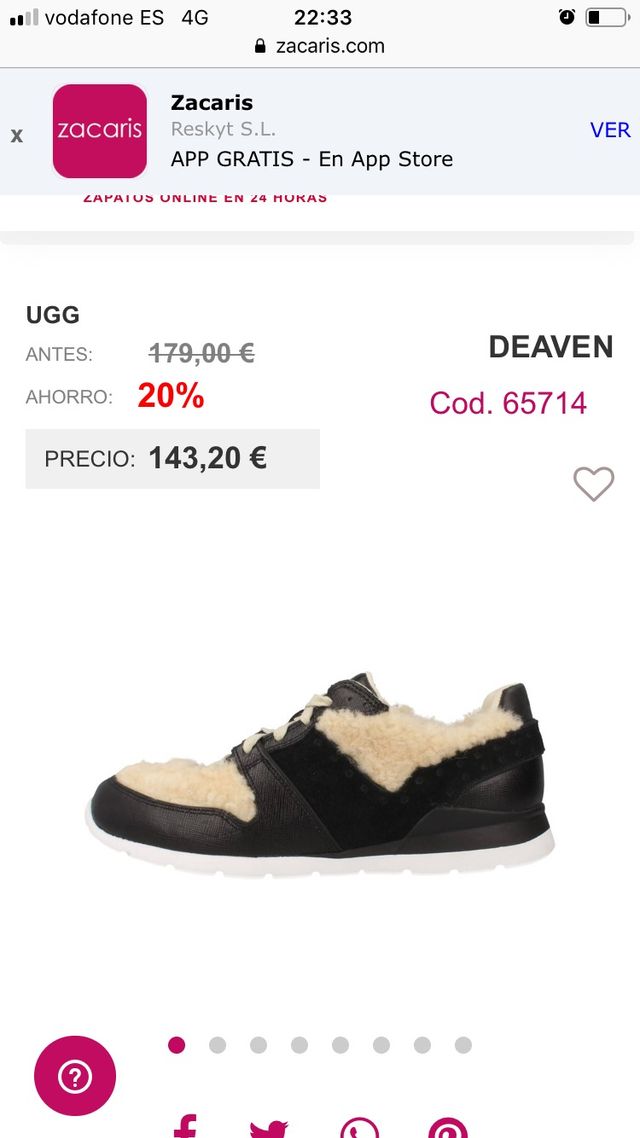 UGG estrenar Ed. Limitada!!!