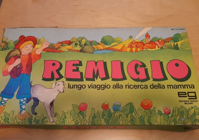 Remigio gioco da tavolo Malot vintage anni '70
