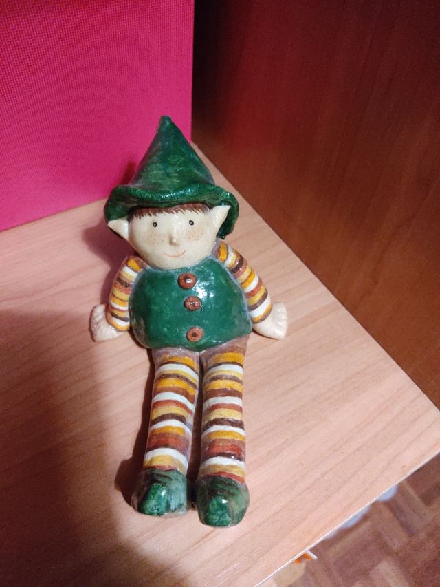 DUENDE artesanal hecho a mano pareja en el perfil