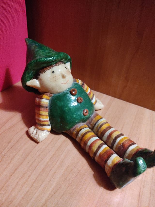 DUENDE artesanal hecho a mano pareja en el perfil