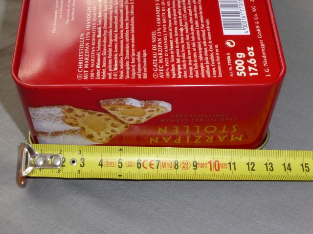 Lata Marzipan Stollen Niederegger